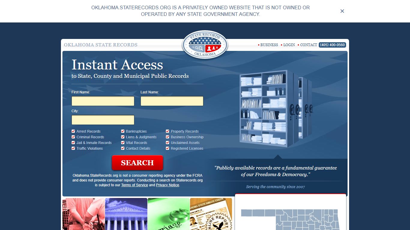 McCurtain County Arrest, Court, and Public Records